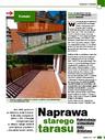 Naprawa starego tarasu. Hydroizolacja wzmocniona matą drenażową